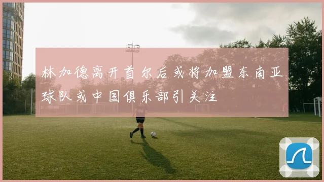 林加德离开首尔后或将加盟东南亚球队或中国俱乐部引关注